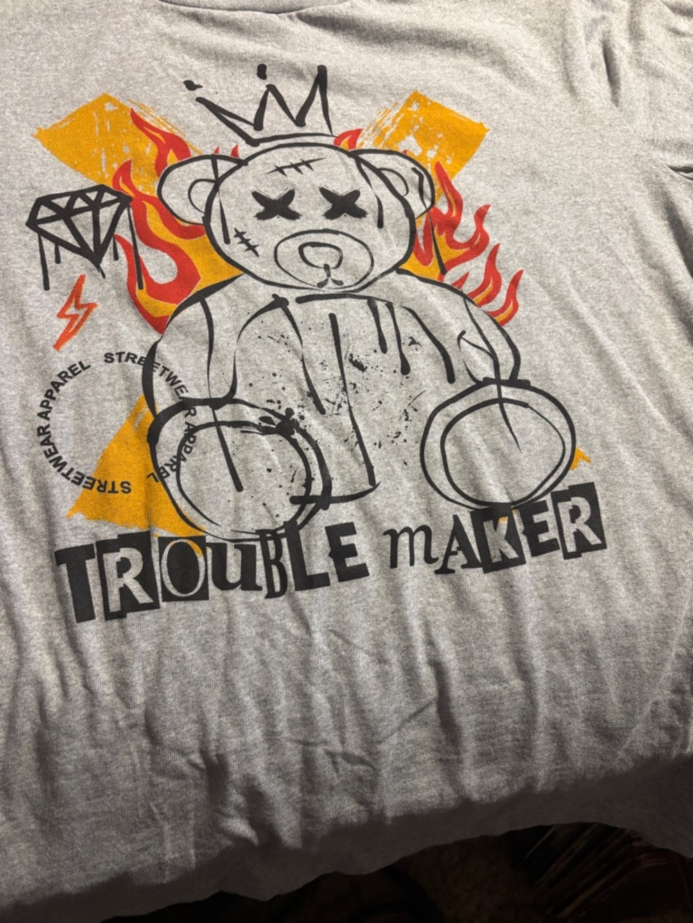 Return To Sender Trouble Maker Graphic Tee - Men’s size XL